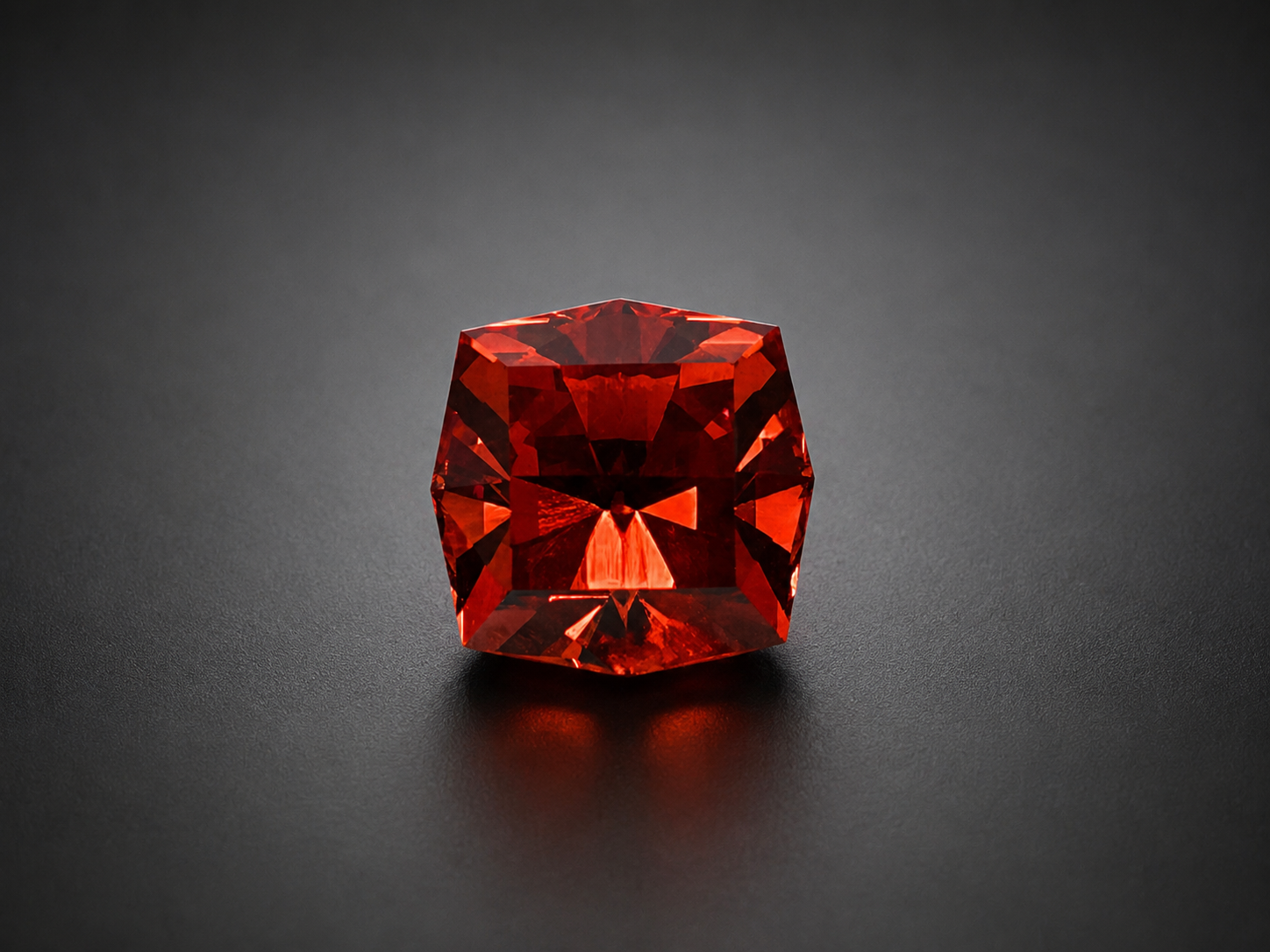 Crimson Red Cubic Zirconia