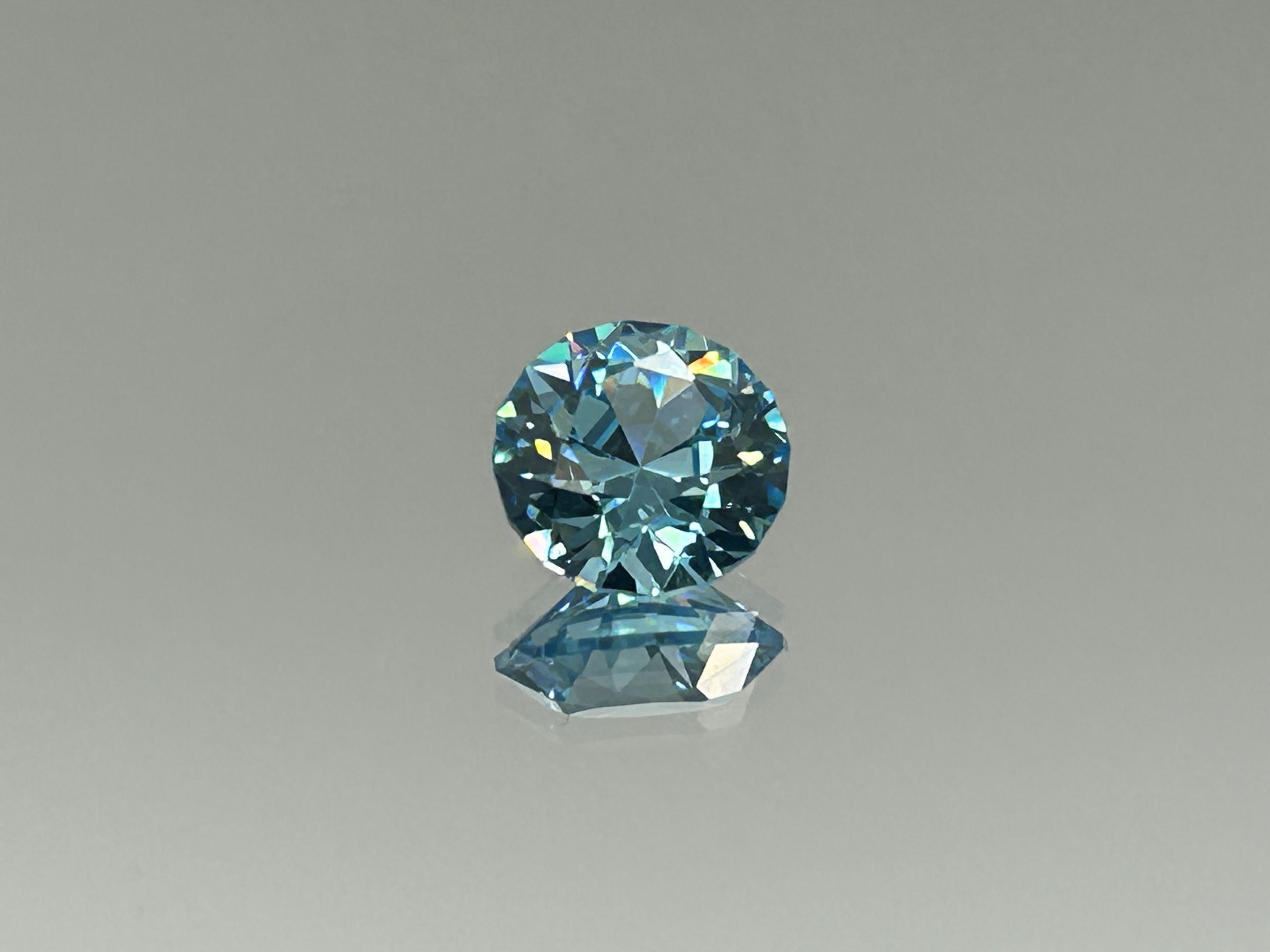 Aquamarine Cubic Zirconia