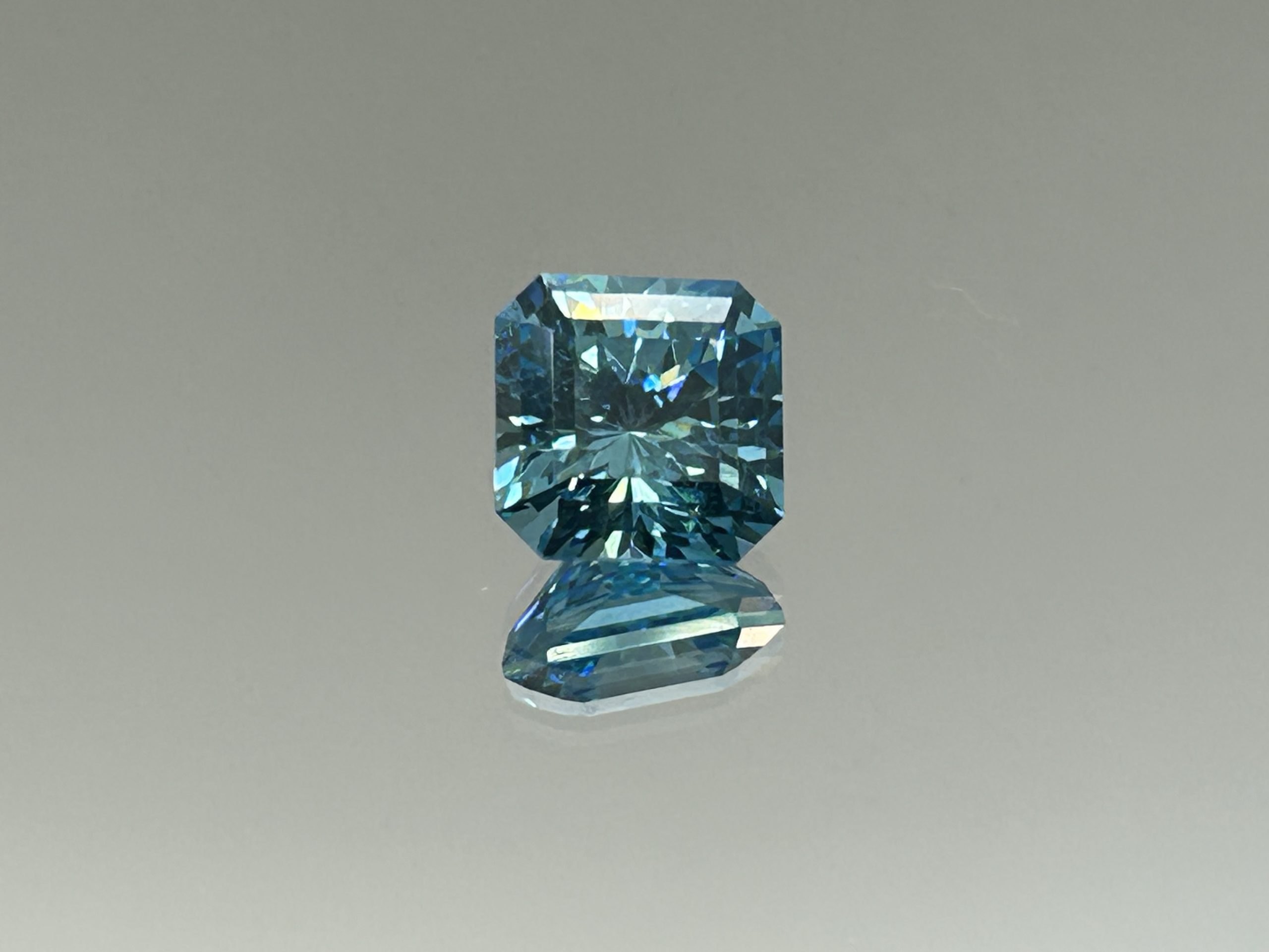 Aquamarine Cubic Zirconia