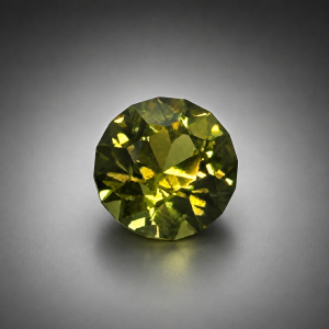 Green Sapphire – Standard Round Brilliant Cut