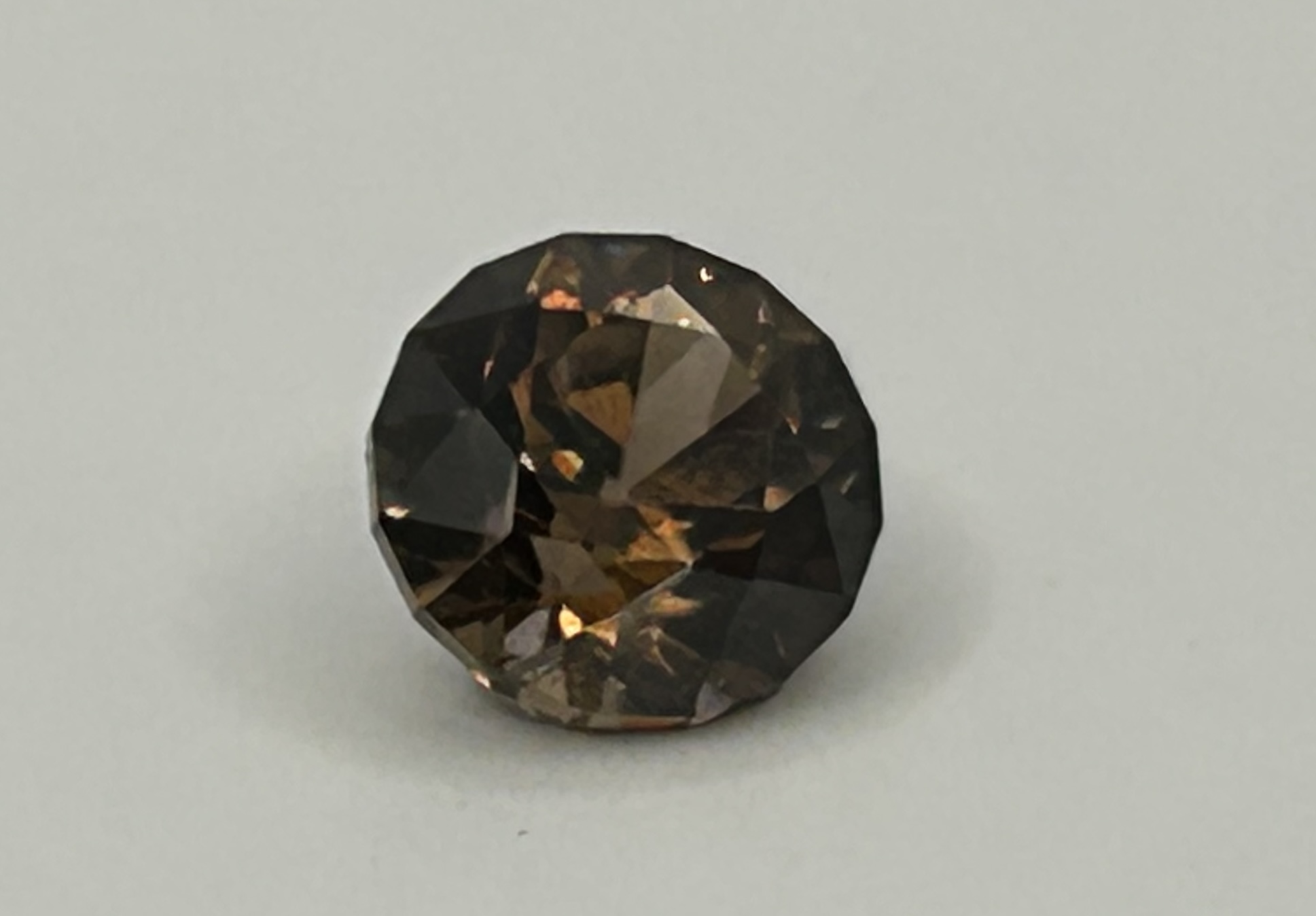 Dark Amber Zircon